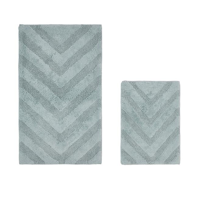Hugo Collection 100% Cotton 2 Piece Set (17' x 24' | 24' x 40') Bath ...