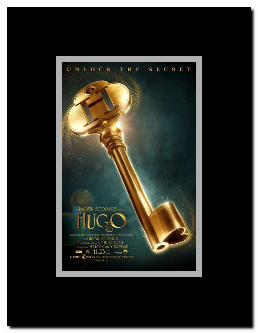 Hugo Framed Movie Poster