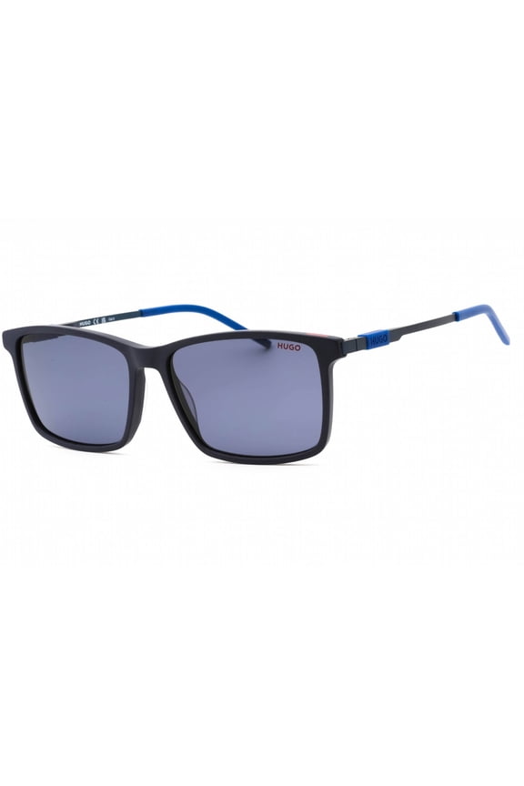 HG 1099/S 0FLL KU Men's Matte Blue Plastic Frame Sunglasses