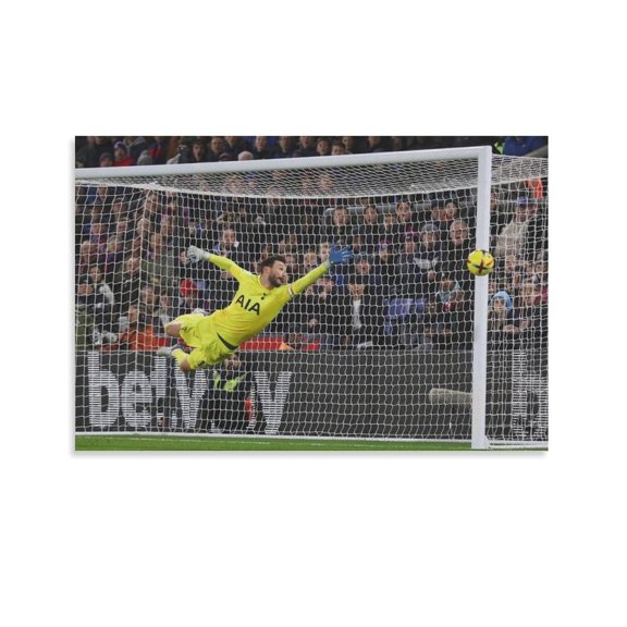 Hugo Lloris Canvas Poster Picture Print Canvas Poster Wall Paint Art Posters Decor Modern Home Artworks Gift 16x24inch(40x60cm)