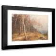 thumbnail image 1 of Hugo Mühlig 18x15 Black Modern Framed Museum Art Print Titled - Birch Forest, 1 of 5