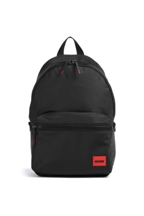 Hugo Men's Ethon 3.0 Recycled Nylon Backpack, Black