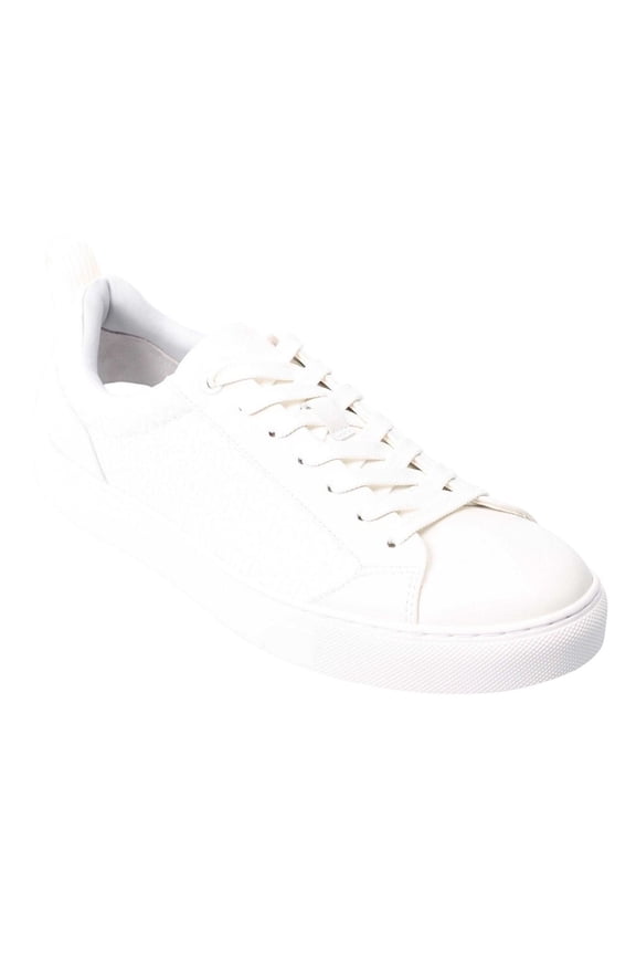 Mens Morrie Tonal Monogram Faux Leather Sneakers