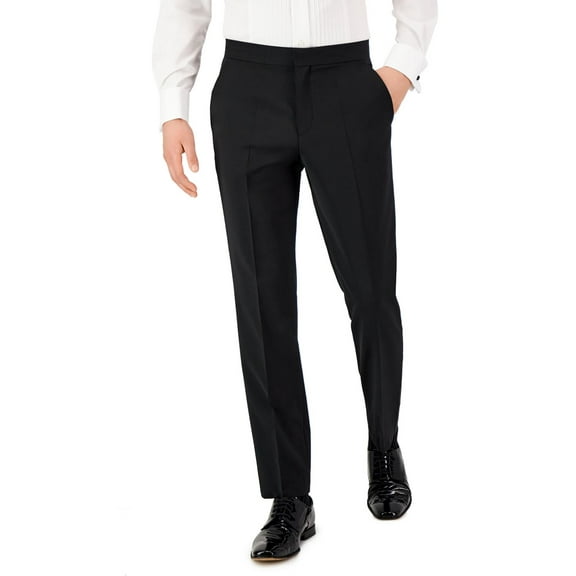 Hugo Mens Pocket Wool Straight Leg Pants