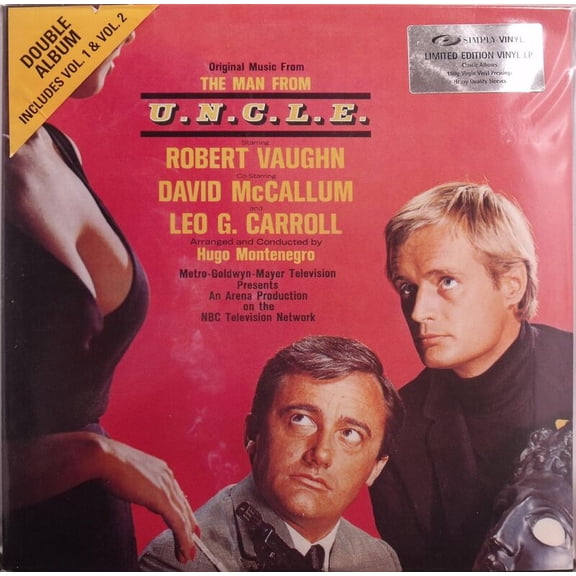 Hugo Montenegro - Original Music From The Man From U.N.C.L.E. - 2xLP Vinyl