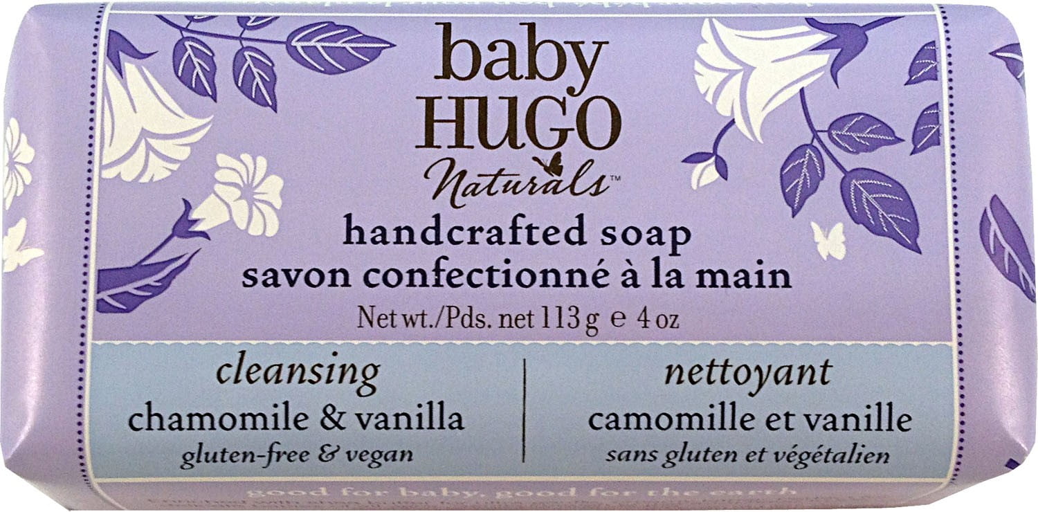 Hugo Nautrals Baby Hugo Handcrafted Soap Chamomile Vanilla 4
