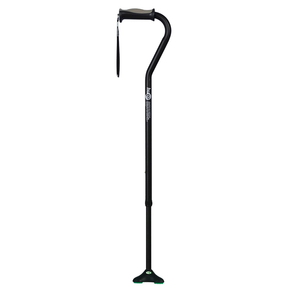 Hugo Cane HUGO, QuadPod Offset Cane, model 731-857, Ultra-Stable Cane Tip ...