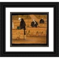 thumbnail image 1 of Hugo Simberg 13x12 Black Ornate Wood Framed Double Matted Museum Art Print Titled: The Garden of Death (1896), 1 of 5
