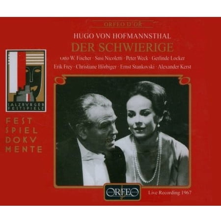 Hugo Von Hofmannsthal - Der Schwierige - Music & Performance - CD