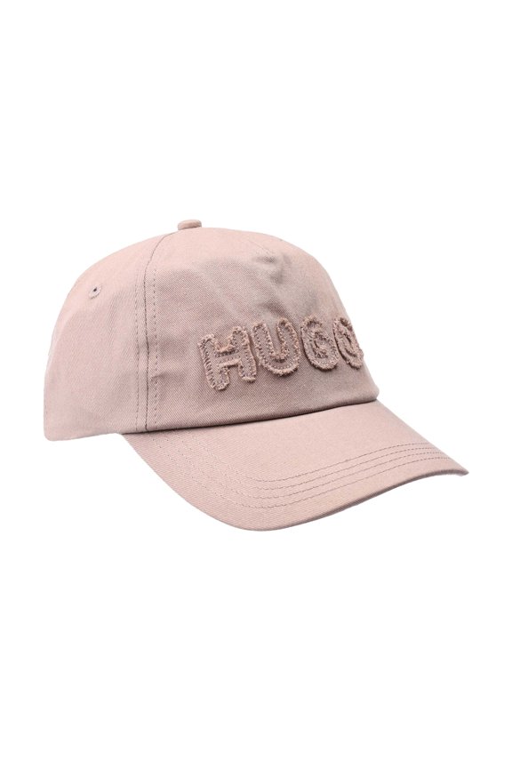 Womens Cara-FR Logo Raw Edge Baseball Cap