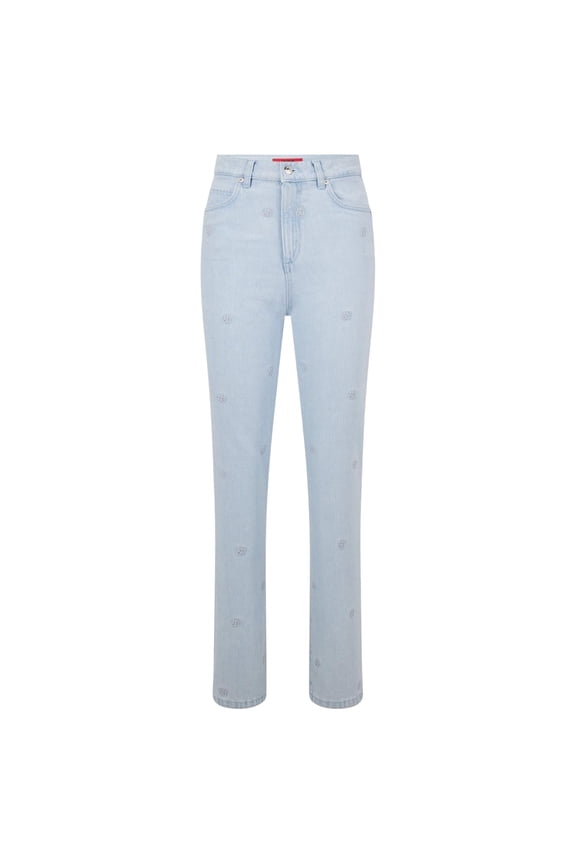 Womens Gayang Relaxed Fit Jeans