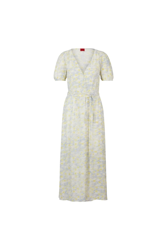 Womens Kikoni-1 Wrap Front Dress