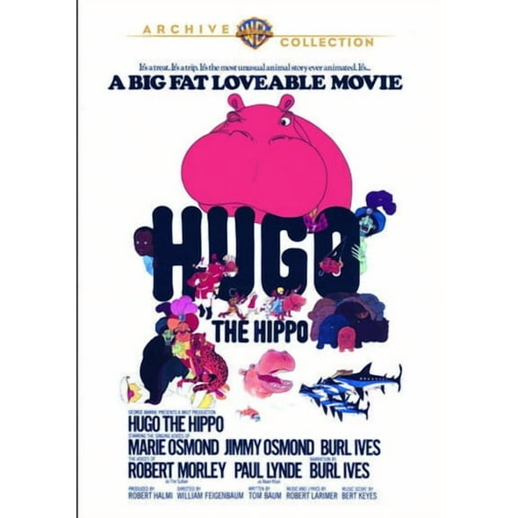 Hugo the Hippo (DVD), Warner Archives, Kids & Family