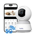 thumbnail image 1 of Hugolog 3K 5MP Indoor Pan/Tilt Security Camera with Auto-Focus,2.4 GHZ/5 GHZ,Ideal for Baby Monitor/Pet Camera,Starlight Color Night Vision,Human/Pet AI,Noise Reduction,US Cloud,Works with Alexa, 1 of 9