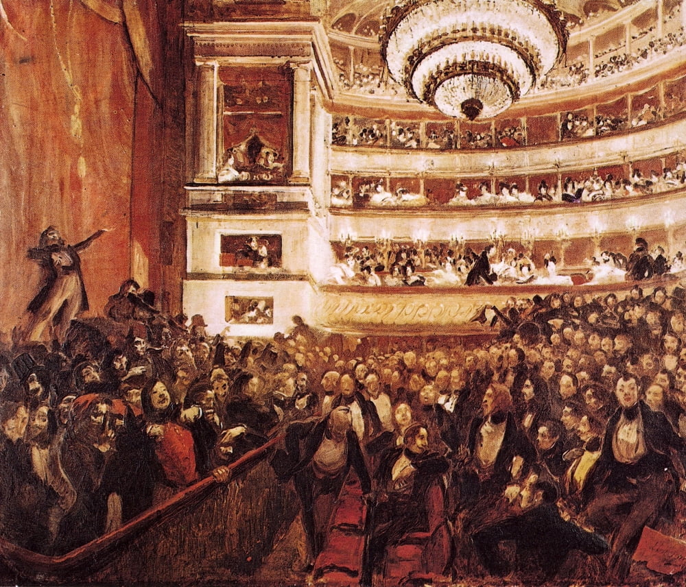 Hugovictor (1802-1885) Canvas Art - (24 x 18)