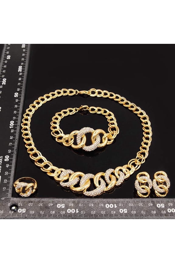 Hugs  Kisses Cuban Link set