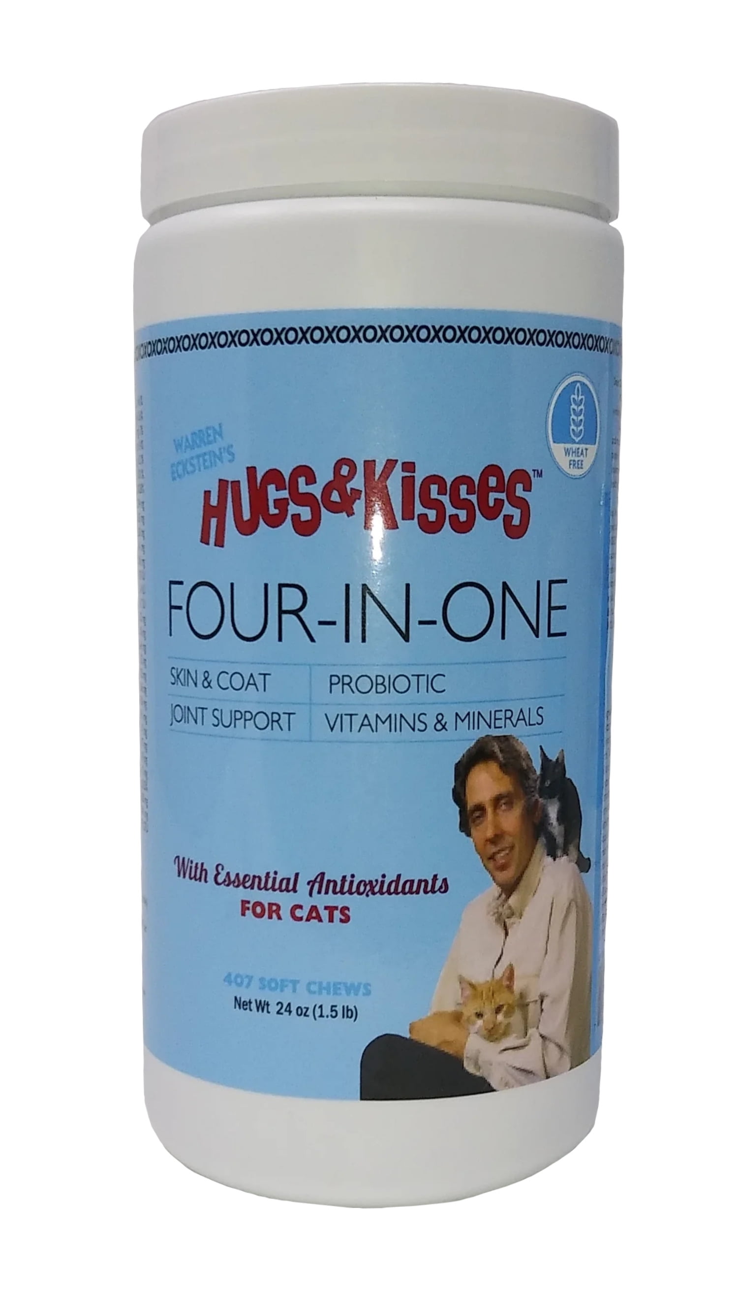 Hugs & Kisses FourInOne Healthy Vitamin Mineral Digestive Supplement