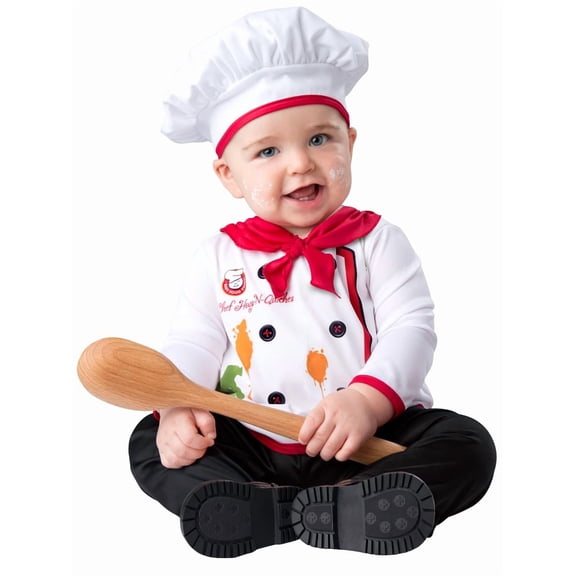 Incharacter Hugs & Quiches Infant Chef Costume 12-18 Months Unisex