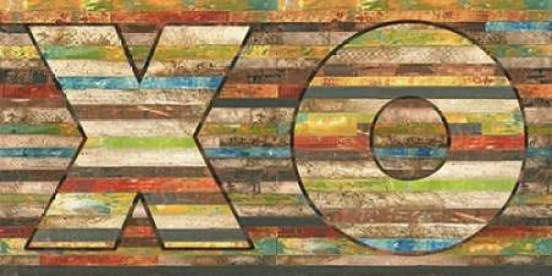 Hugs and Kisses Canvas Art - Melissa Pluch (24 x 48)