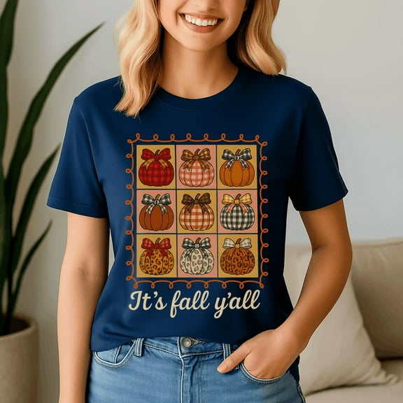 Hugvyn Fall Autumn Shirt, Thanksgiving Shirt,Turkey Tee, Holiday Gift, Happy Thanksgiving Tshirt, Turkey Day, Family Gobble ,Pumpkin Season