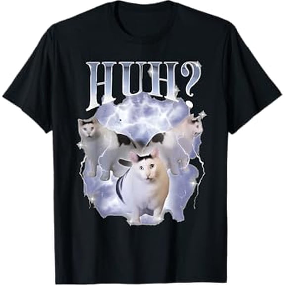 Huh Cat Chonky Meme Cat Lovers T-Shirt