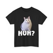 Huh Cat Funny Expression Shirt, Gift For Cat Lovers Shirt
