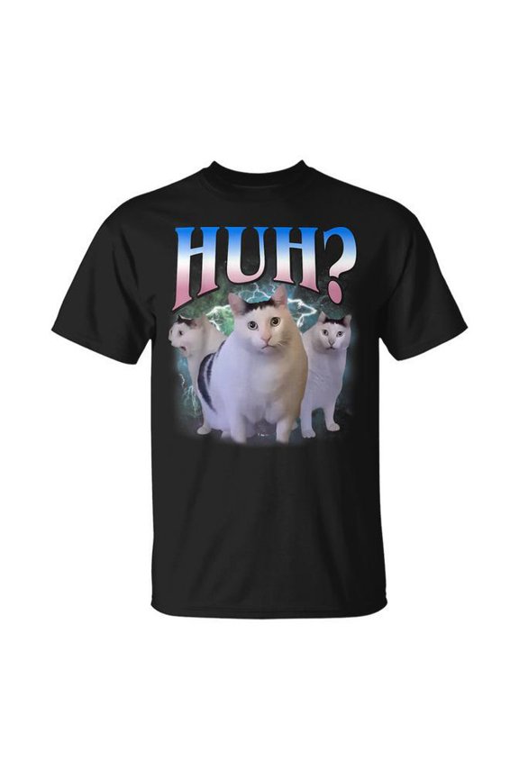 Huh Cat Oddly Bootleg Specific Dank T-Shirt Size S-5XL