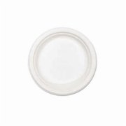 Huhtamaki 21227 8.75 in. Verdict Classic Molded Fiber Paper Plates, White - Case of 500