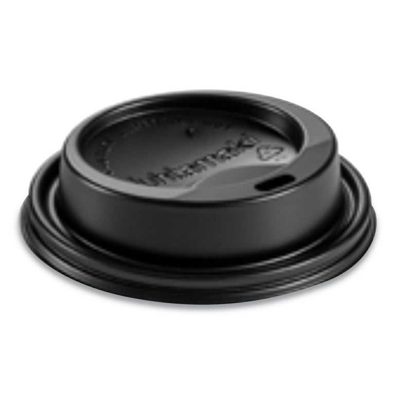 Dome Sipper Hot Cup Lids, Fits 8 oz Hot Cups, Black, 1,000/Carton Dome Sipper Hot Cup Lids, Fits 8 oz Hot Cups, Black, 1,000/Carton