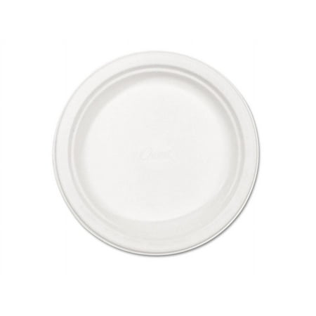 Huhtamaki Lunch Paper Plates, 8.75", Chinet White, 125 Count