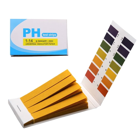 Huhudde 1-14 Test Paper for Water Soil Testing Test Strips Alkaline Acid Indicator