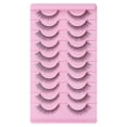 thumbnail image 1 of Huhudde 10 Pairs Comfortable and Durable False Eyelashes Perfect for Beauty Enthusiasts, 1 of 21