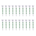 thumbnail image 1 of Huhudde 20Pcs/pack Golfs Tees Golfs Base Golfs Holder Tees Golfs Castles Tees Golfs Tees for Driver Training, 1 of 17