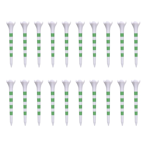 Huhudde 20Pcs/pack Golfs Tees Golfs Base Golfs Holder Tees Golfs Castles Tees Golfs Tees for Driver Training