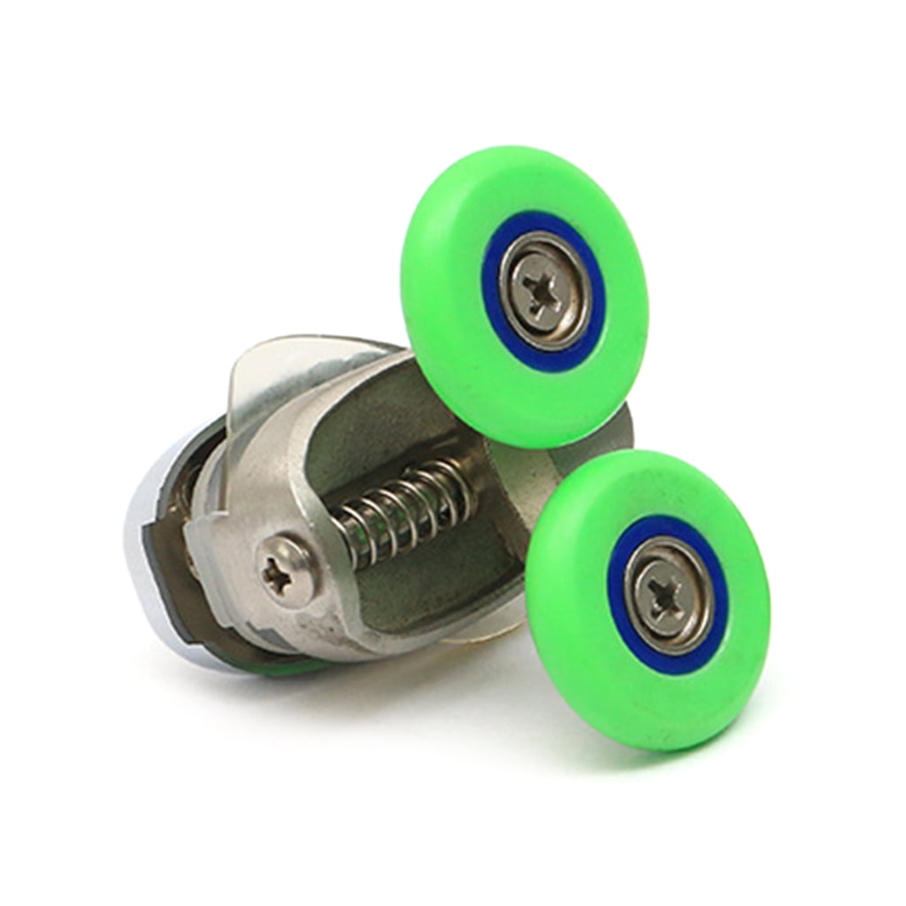 Huhudde 26mm Sliding Glass Door Runner Shower Door Wheels Upper/Lower