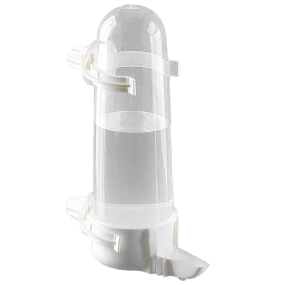 Huhudde 2PCS Bird Feeders Dustproof Water Dispenser AntiSplash Parrots Watering Bowl Birds Cage Feeder Automatic Food Container