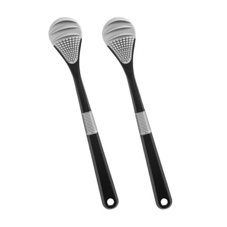 Huhudde 2Pcs Portable Tongue Scraper Travel Friendly Tongue Cleaner Cleaning Tool Mouth Care For Those Focused On Mouth Breath