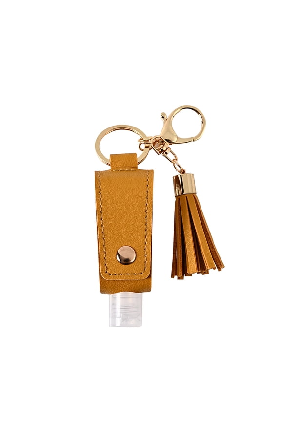 30ml Hand Sanitizer Dispenser Magic Disinfectant Portable Bottle PU Leather for Case Keychain Mini Soap Dispenser Outdoo