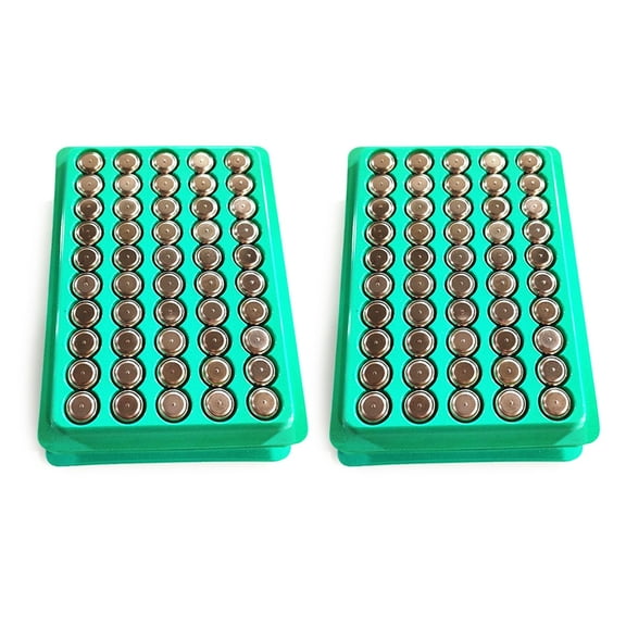 Huhudde 50/100/150Pcs AG13 LR44 A76 357 357A LR1154 SR44 140mAh 1.5V Alkaline Battery