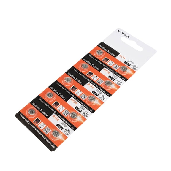 Huhudde AG4 377/LR626sw Reliability Button Coin Cell Batteries for Household Watch Use