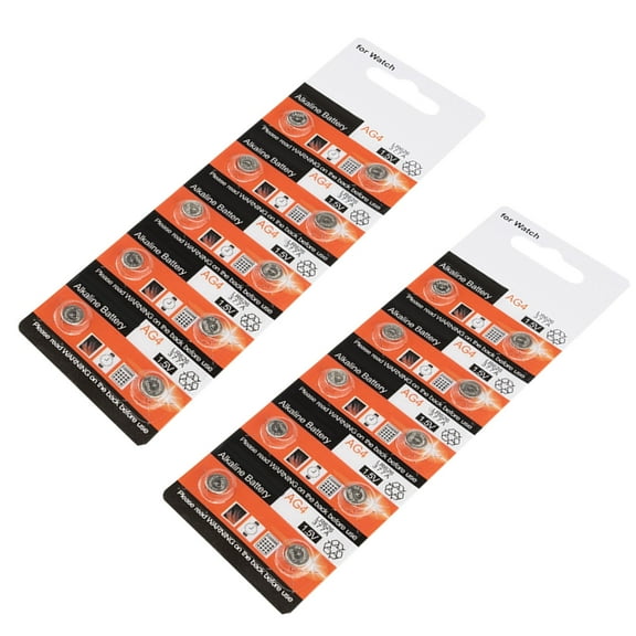 Huhudde AG4 377/LR626sw Reliability Button Coin Cell Batteries for Household Watch Use