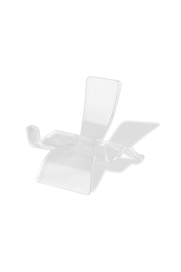 Acrylic Display Stand Small Display Easel Holder for Fossil-Coral Geodes Rock