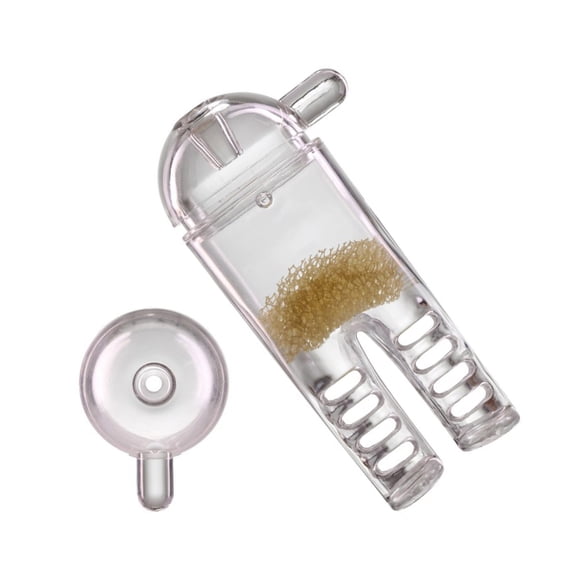 Huhudde Acrylic Snail Trap for Aquariums Clear Snail Catcher Automatic Blood Worm Feeders