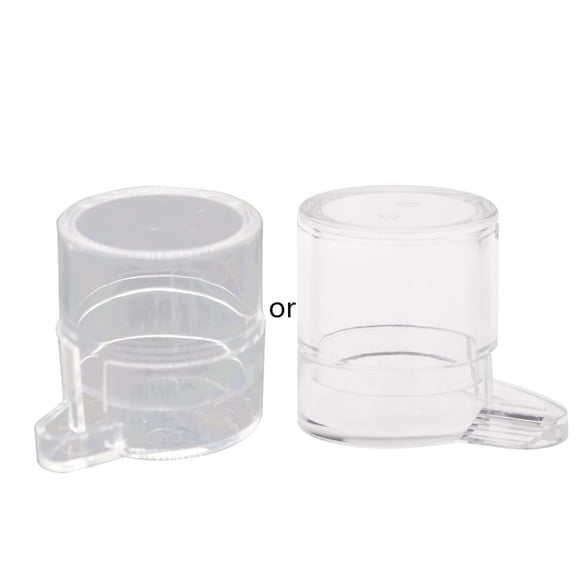 Huhudde Ant Feeder Water Feed Area For Ant Nest House Farm Acrylic Round Drinking Bowl