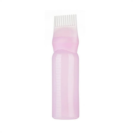 Huhudde Applicator Bottle for Hair Dye Bottle Applicator Brush Refillable for Hair Salon