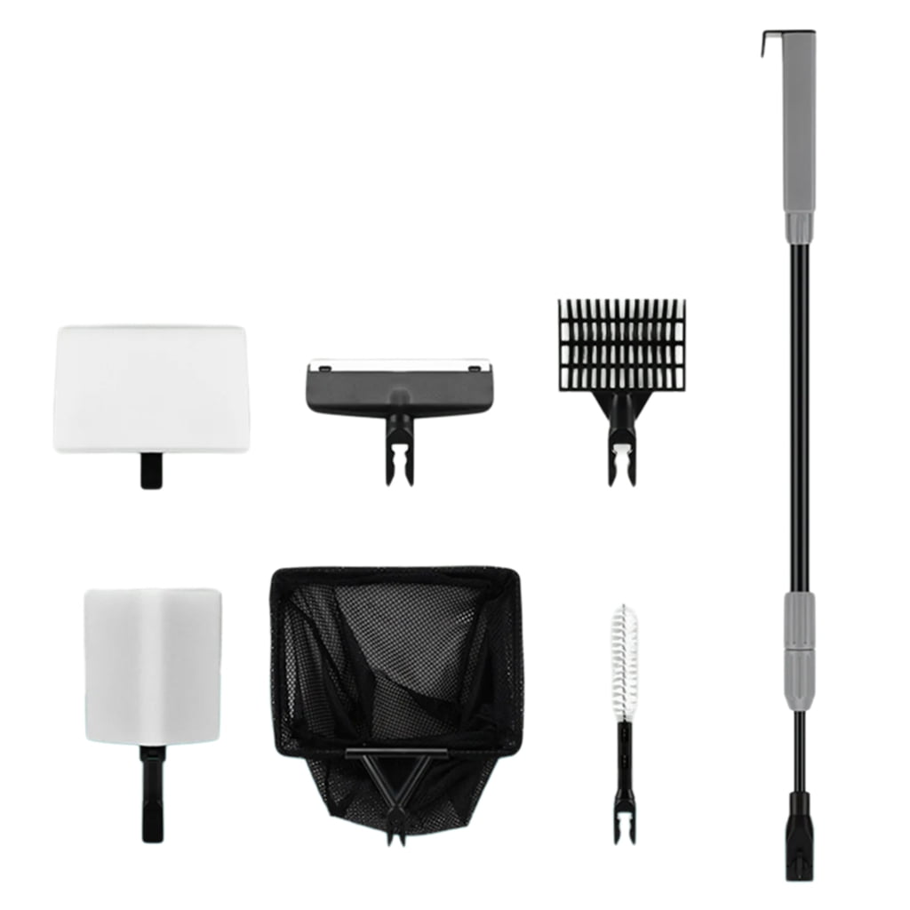 Huhudde Aquariums Cleaners Long Handle Gravels Rakes Fishtanks Cleaning
