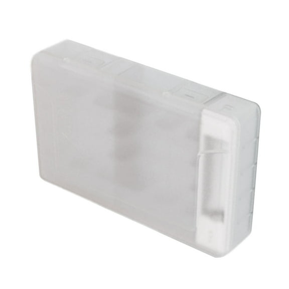 Huhudde Battery Holder Storage Box with Tester For Double/TribleA Battery Secure Locking