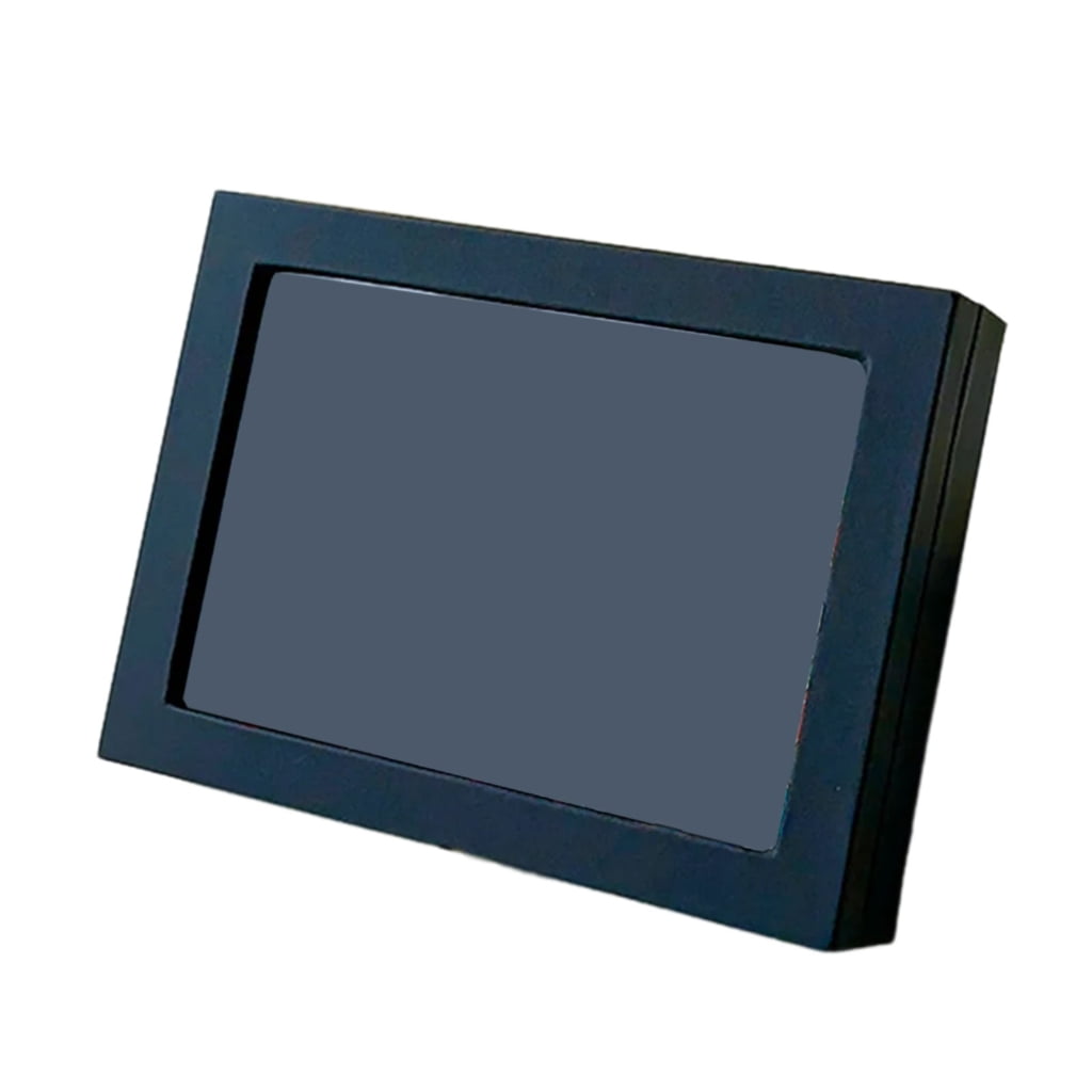 Huhudde Black Plush Pin Display Holder Collectible Enamel Pin Frame ...