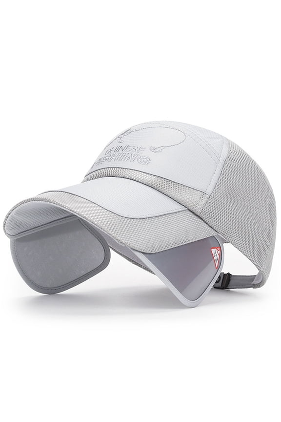 Breathable Extend Brim Fishing Hat Adjustable Baseball Caps for Outdoor Sports Hiking Fishing Unisex Sun Protections Hat