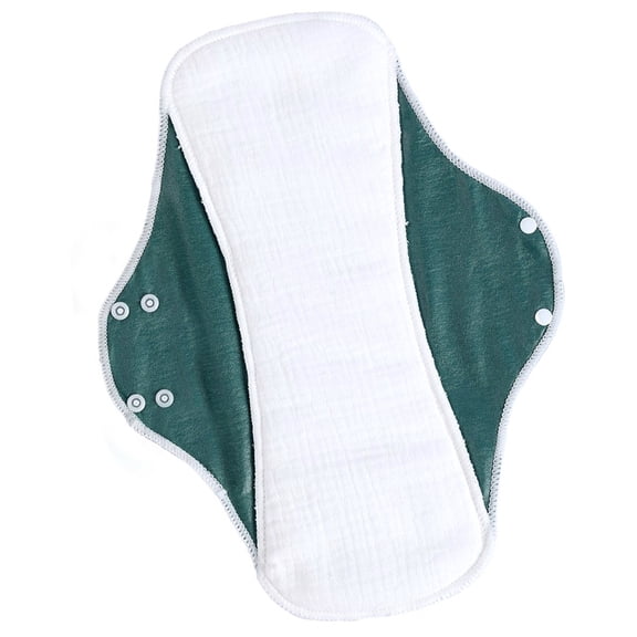 Huhudde Breathable Sanitary Napkin for Women Soft Cotton Washable Hygienic Pad Water Underwear Liner Pad